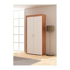 Шкаф Mamba, коричневый/белый цена и информация | Шкафы | 220.lv