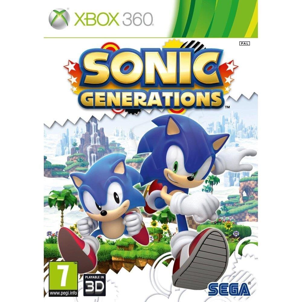 Gra Xbox 360 SONIC GENERATIONS цена и информация | Datorspēles | 220.lv