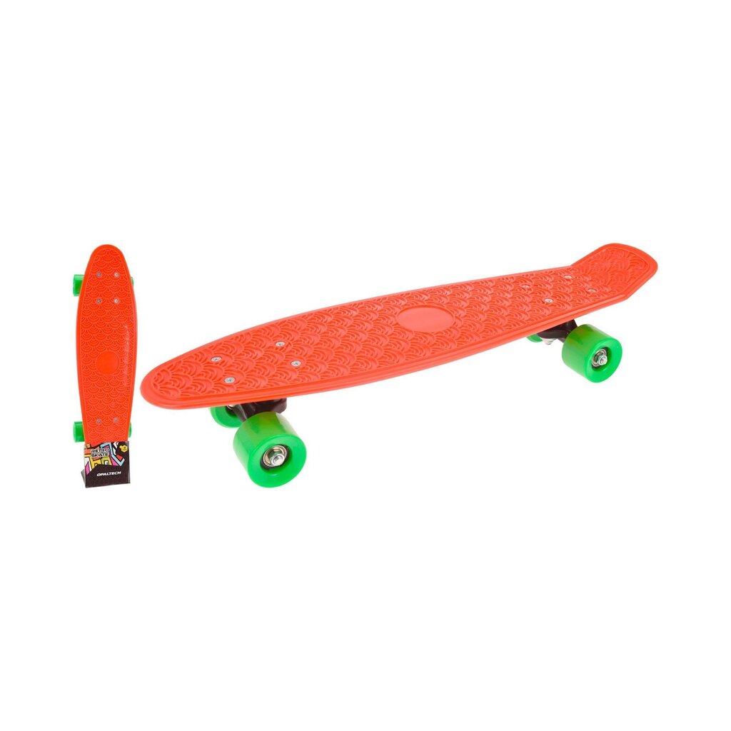 Skrituļdēlis Pennyboard 57x10x14.5 cm, oranža cena un informācija | Skrituļdēļi | 220.lv