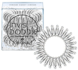 Резинка для волос Invisibobble Original Sweet Chrome, 3 шт.  цена и информация | Аксессуары для волос | 220.lv