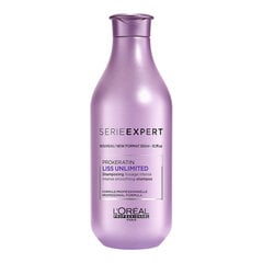 Nogludinošs šampūns nepaklausīgiem matiem L´Oréal Professionnel Expert Liss Unlimited 300 ml цена и информация | Шампуни | 220.lv