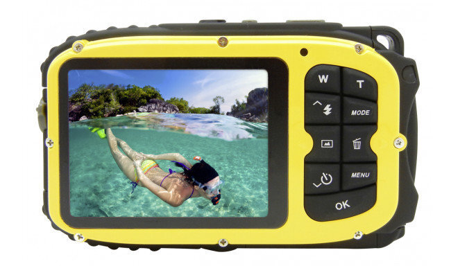 Easypix Aquapix W1627 Ocean, Dzeltens cena un informācija | Digitālās fotokameras | 220.lv