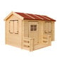 Bērnu koka rotaļu māja Timbela M503 cena un informācija | Bērnu rotaļu laukumi, mājiņas | 220.lv