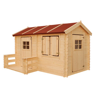 Timbela детский деревянный игровой домик «Непоседа» цена и информация | Детские игровые домики | 220.lv