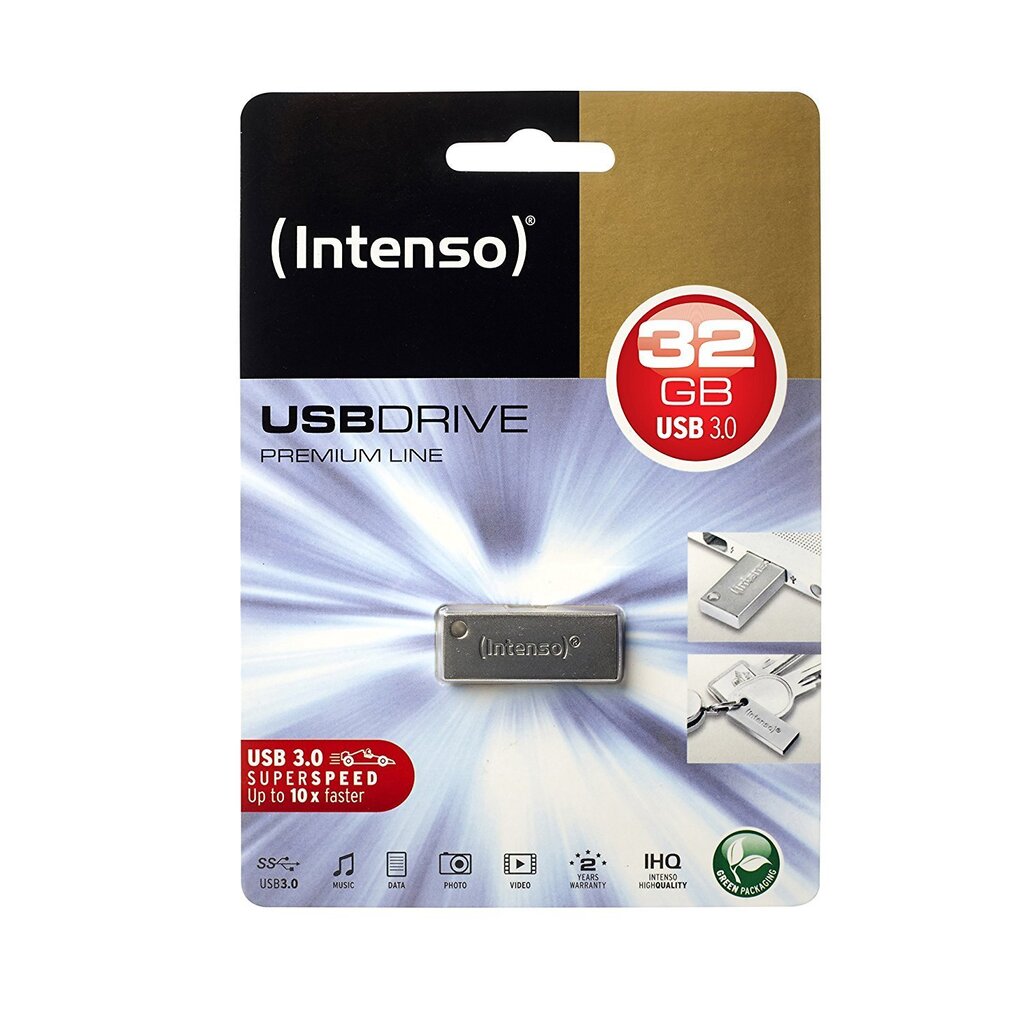 Zibatmiņa Intenso 3534480, 32GB цена и информация | USB Atmiņas kartes | 220.lv