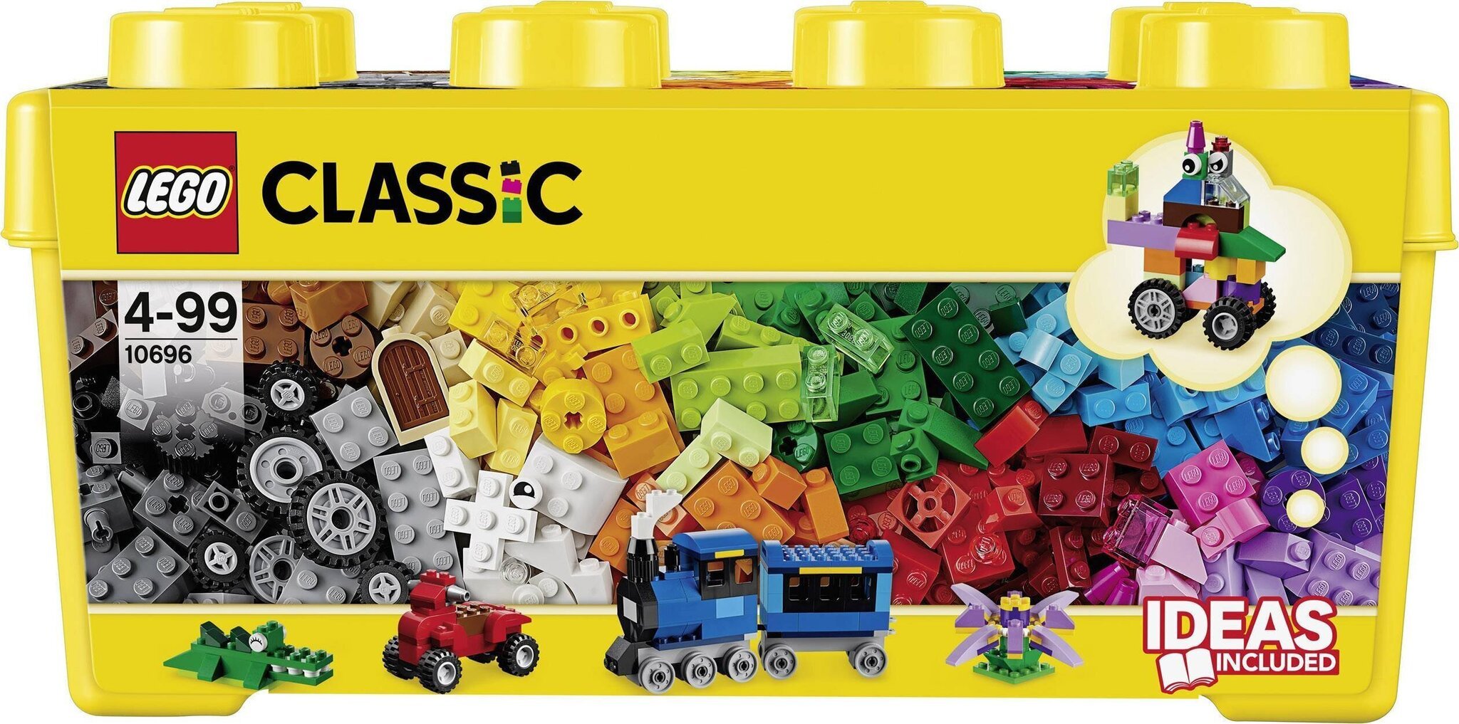 10696 LEGO® Classic LEGO vidēja izmēra bloku kaste cena un informācija | Konstruktori | 220.lv