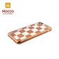 Apsauginis dėklas Mocco ElectroPlate Chess Case, skirtas Apple iPhone 6 Plus / 6S Plus rožiniai - auksinis cena un informācija | Telefonu vāciņi, maciņi | 220.lv