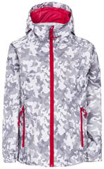 Непромокаемая куртка для девочекTrespass Qikpac Jacket Print, White camo цена и информация | Trespass Одежда для девочек | 220.lv