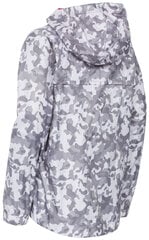 Lietus jaka meitenēmTrespass Qikpac Jacket Print, White camo цена и информация | Куртки, пальто для девочек | 220.lv