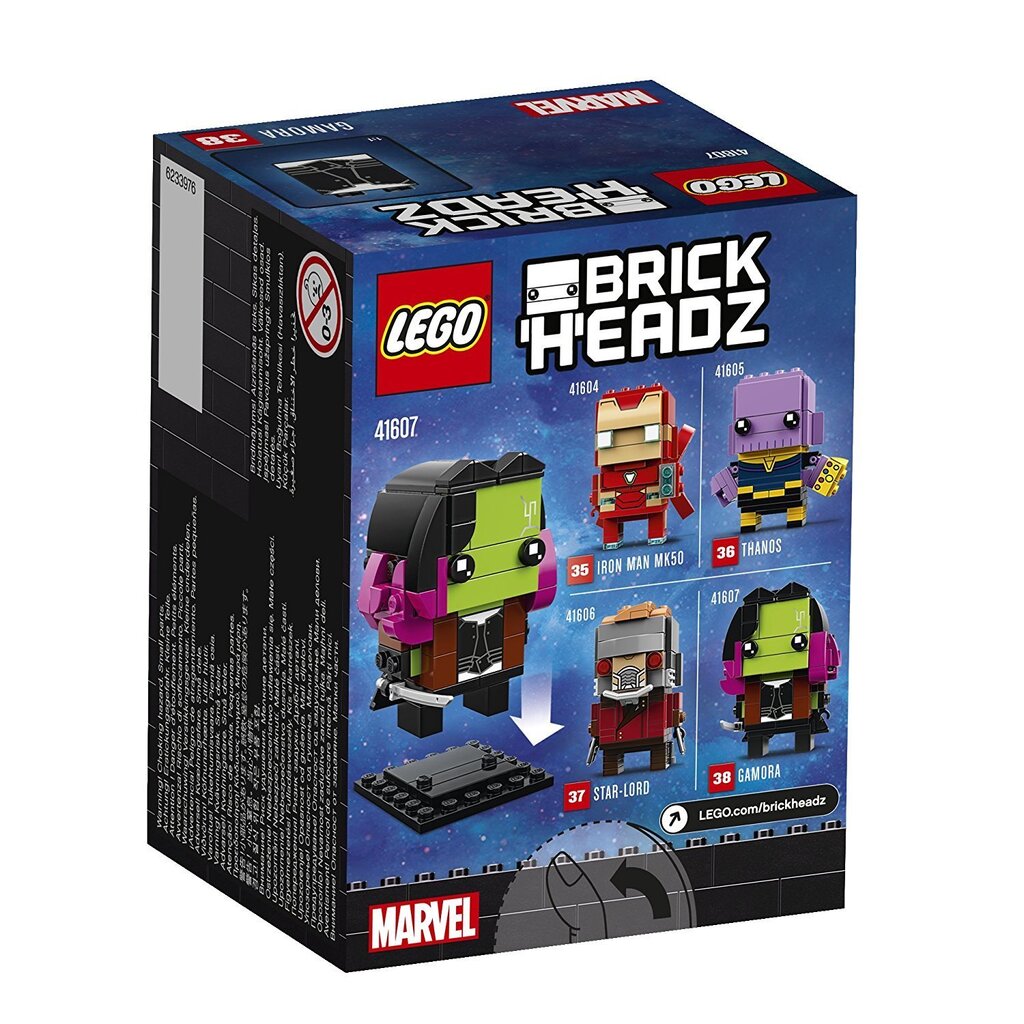 41607 LEGO® BrickHeadz Gamora цена и информация | Konstruktori | 220.lv