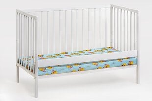 Детская кроватка Cypi, белая матовая цена и информация | Детские кроватки | 220.lv