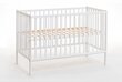 Bērnu gulta Cypi ar matracis, balta matēta цена и информация | Zīdaiņu gultas | 220.lv