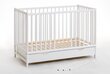 Bērnu gulta Cypi Plus, balta matēta cena un informācija | Zīdaiņu gultas | 220.lv