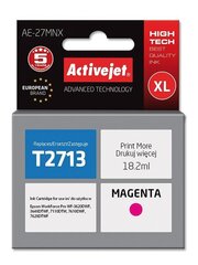 Activejet AE-27MNX EPSON T2713, XL ietilpības kasetne, purpursarkana cena un informācija | Tintes kārtridži | 220.lv