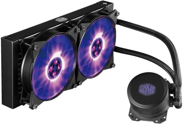 Cooler Master MasterLiquid ML240L RGB (MLW-D24M-A20PC-R1) цена и информация | Ūdens dzesēšana - komplekti | 220.lv