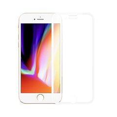 HOCO 3D Cool Zenith Full Cover apsauginis grūdintas ekrano stiklas telefonui Apple iPhone 7 / 8, baltas cena un informācija | Ekrāna aizsargstikli | 220.lv