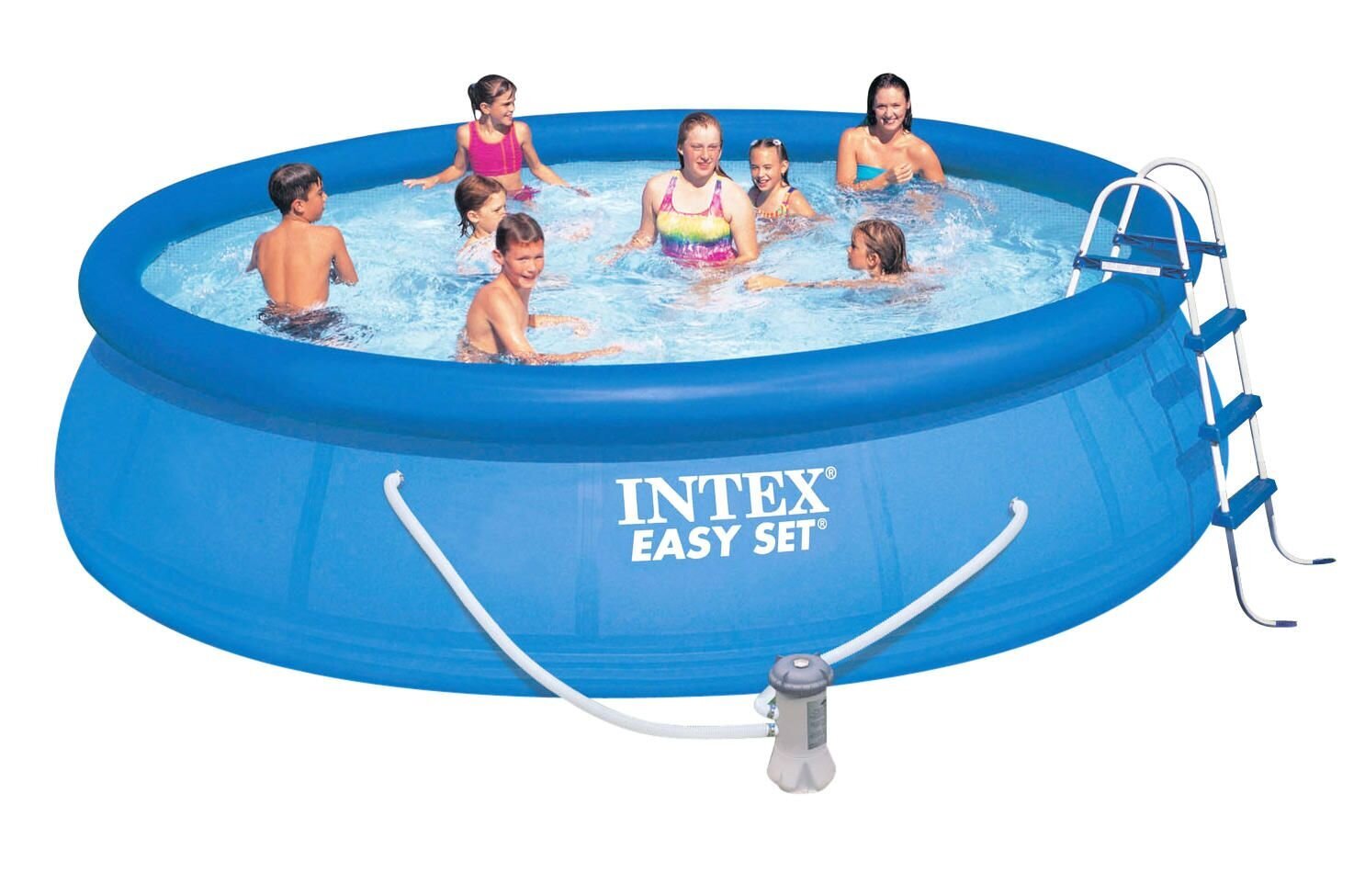 Baseins Intex Easy Set 457 x 107 cm ar filtru cena un informācija | Baseini | 220.lv