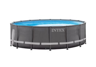 Бассейн Intex Ultra Frame 4.88м x 1.22м с фильтром цена и информация | Бассейны | 220.lv