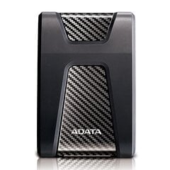 Жесткий диск ADATA HD650 4000 GB, 2.5 ", USB 3.1 (backward compatible with USB 2.0), Black цена и информация | Жёсткие диски | 220.lv