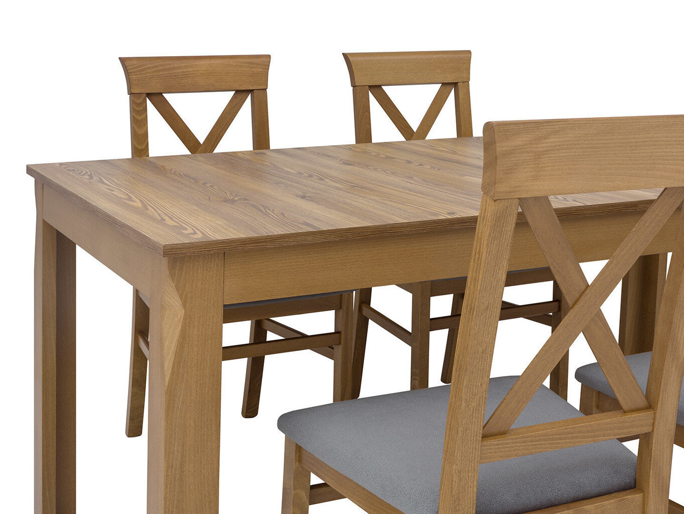 Pusdienu galds Bergen 160, brūns цена и информация | Virtuves galdi, ēdamgaldi | 220.lv