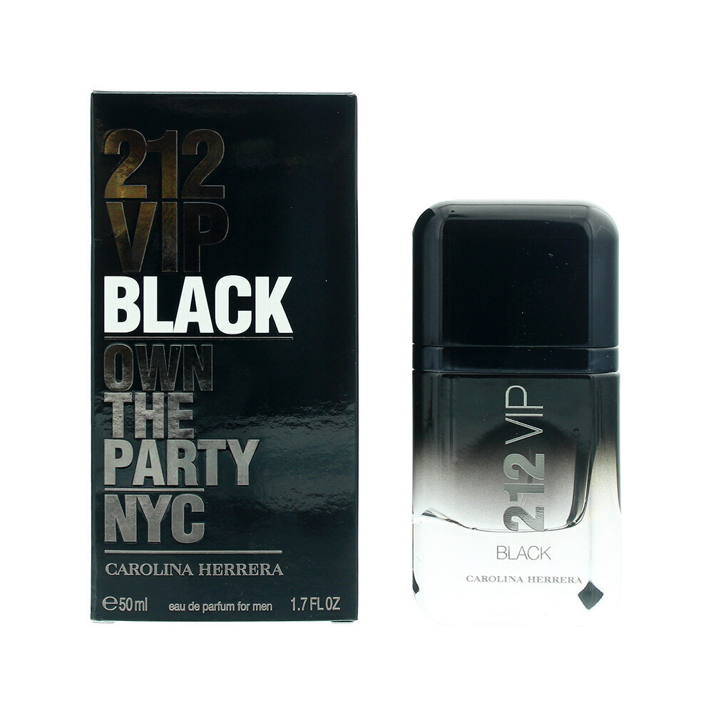 Parfimērijas ūdens 212 VIP Black Carolina Herrera EDP: Tilpums - 50 ml цена и информация | Vīriešu smaržas | 220.lv