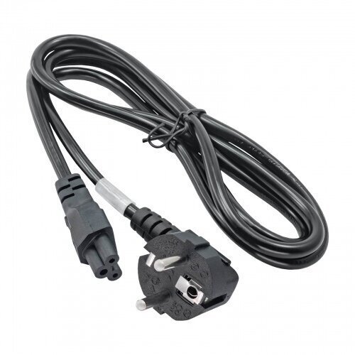 Strāvas vads Akyga Power Cord AK-NB-01A klēpjdatoriem IEC C5 250 V / 50 Hz 1,5 m цена и информация | Kabeļi un vadi | 220.lv