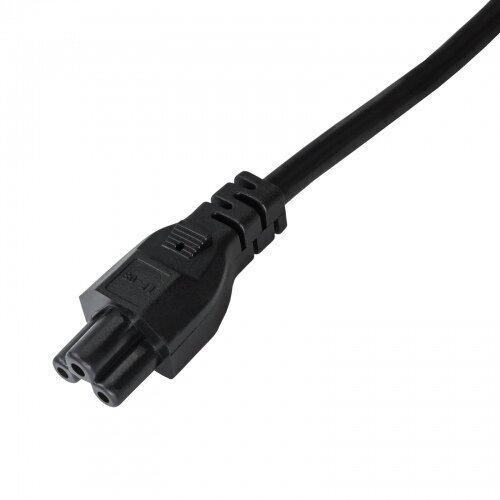 Strāvas vads Akyga Power Cord AK-NB-01A klēpjdatoriem IEC C5 250 V / 50 Hz 1,5 m cena un informācija | Kabeļi un vadi | 220.lv