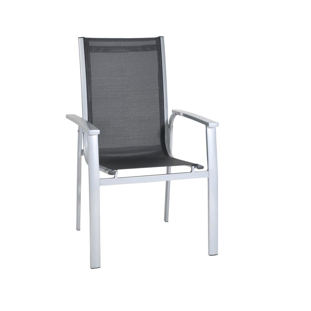 Āra krēsls Monza 60x66, pelēks cena un informācija | Dārza krēsli | 220.lv