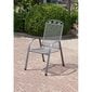 Āra krēsls Toulouse 55x73, brūns / pelēks цена и информация | Dārza krēsli | 220.lv