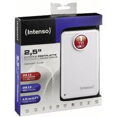 Intenso Memory Case 2.5'' 1TB USB 3.0 цена и информация | Жёсткие диски | 220.lv