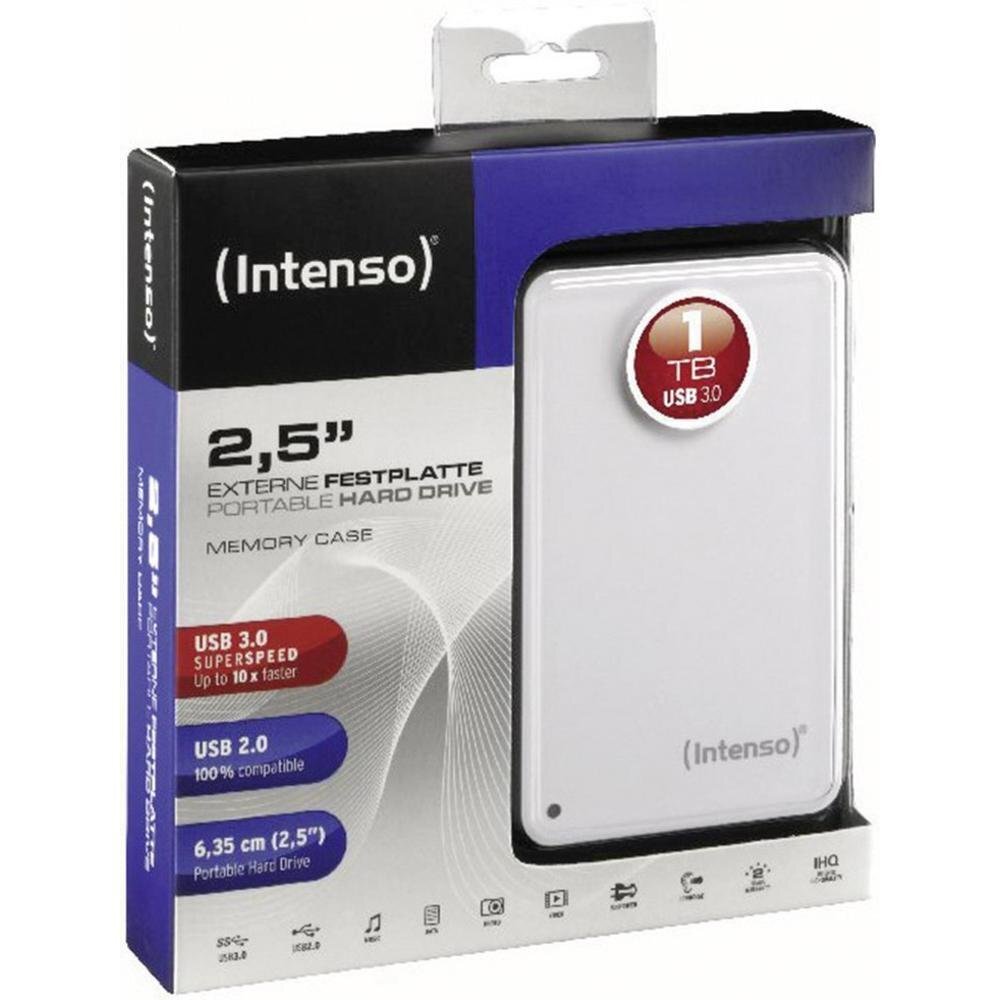 Intenso Memory Case 2.5'' 1TB USB 3.0 cena un informācija | Ārējie cietie diski | 220.lv