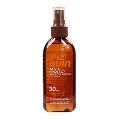 Aizsargājošs eļļas aerosols, kas paātrina iedeguma procesu Tan & Protect SPF 30 (Tan Accelerating Oil Spray) 150 ml cena un informācija | Sauļošanās krēmi | 220.lv