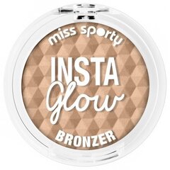 Miss Sporty Insta Glow Bronzer бронзирующая пудра 5 g, 001 Sunkissed Blonde цена и информация | Бронзеры (бронзаторы), румяна | 220.lv