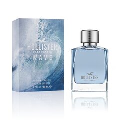 Мужская парфюмерия Wave For Him Hollister EDT: Емкость - 50 ml цена и информация | Мужские духи | 220.lv