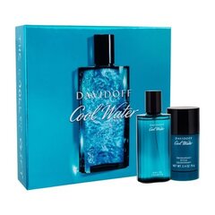 Davidoff Cool Water EDT dāvanu komplekts vīriešiem 75 ml cena un informācija | Davidoff Smaržas, kosmētika | 220.lv