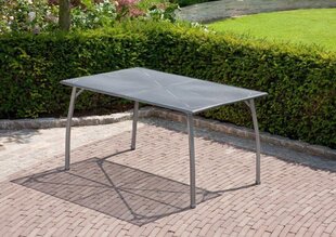 Āra galds Toulouse 140x90, pelēks cena un informācija | Dārza galdi | 220.lv