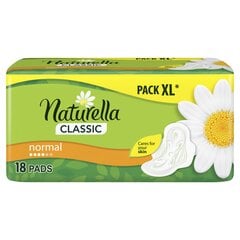 Гигиенические прокладки Naturella Normal Plus 18 шт. цена и информация | Тампоны, гигиенические прокладки для критических дней, ежедневные прокладки | 220.lv