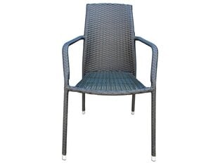Krēsls Patio Etienne, melns cena un informācija | Dārza krēsli | 220.lv