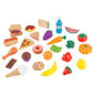 KidKraft spēles pārtikas produktu komplekts, 30 priekšmeti цена и информация | Rotaļlietas meitenēm | 220.lv