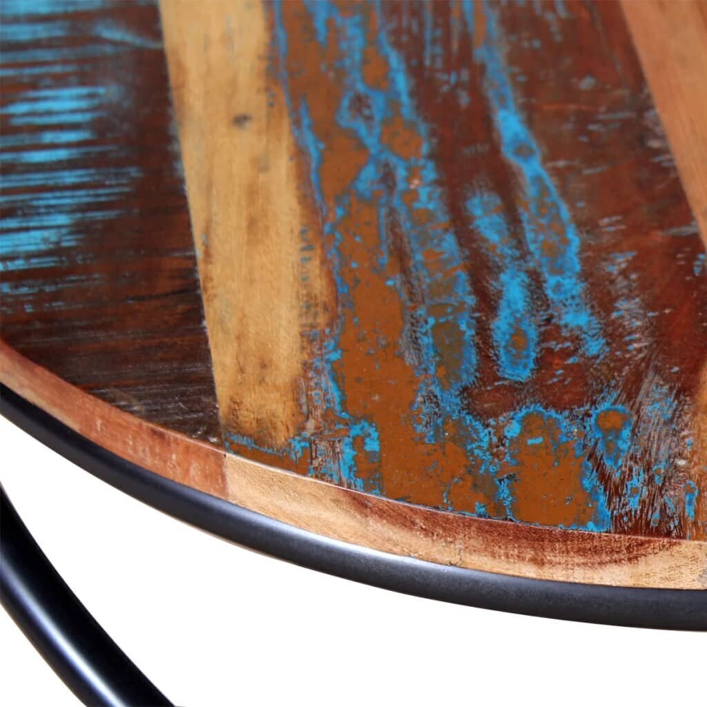 vidaXL kafijas galdiņš, 60x60x40 cm, pārstrādāts koks цена и информация | Žurnālgaldiņi | 220.lv