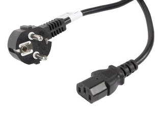 Lanberg кабель CA-C13C-11CC-0100-BK цена и информация | Кабели и провода | 220.lv