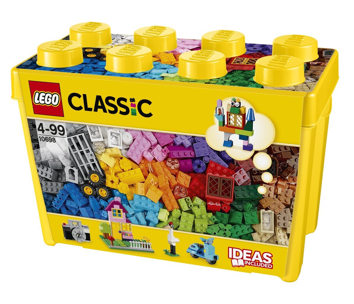 10698 LEGO® Classic большая коробка с кубиками цена | 220.lv