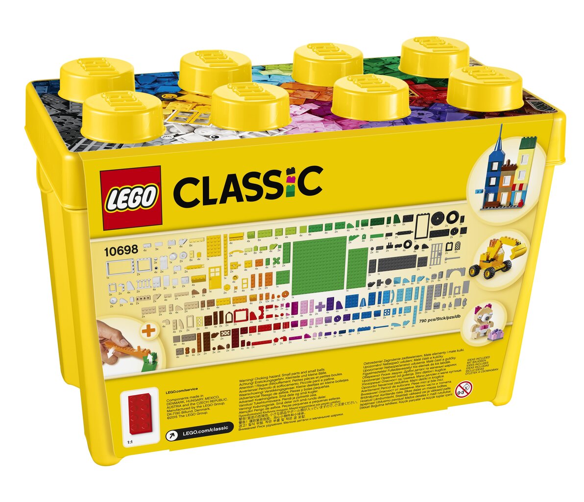 10698 LEGO® Classic LEGO liela bloku kaste cena un informācija | Konstruktori | 220.lv