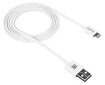 CANYON CFI-1 Lightning USB Cable for Apple - 1m, White цена и информация | Savienotājkabeļi | 220.lv