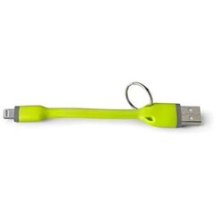 USB Lightning брелок / кабель 12 см  цена и информация | Кабели и провода | 220.lv