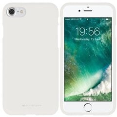 Mercury SOFT aizmugurējais vāciņš telefonam Apple iPhone X, balts cena un informācija | Telefonu vāciņi, maciņi | 220.lv