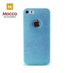 Telefona maciņš Mocco Glitter Ultra Back Case 0.3 mm, piemērots Samsung A510 Galaxy A5 (2016) telefonam, zils цена и информация | Чехлы для телефонов | 220.lv