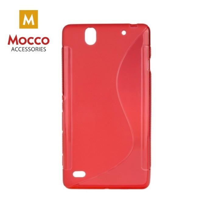 "Aizsargmaciņš Mocco ""S"" , piemērots Apple iPhone 5 / 5S / SE, sarkans" cena un informācija | Telefonu vāciņi, maciņi | 220.lv