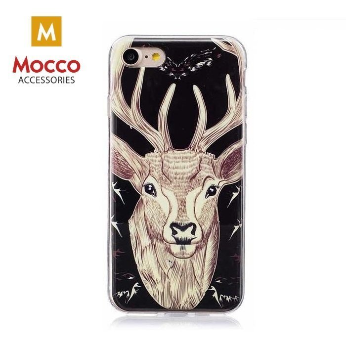 Telefona maciņš Mocco Fashion Case Glow in The Dark Deer, piemērots Samsung J730 Galaxy J7 (2017) telefonam цена и информация | Telefonu vāciņi, maciņi | 220.lv