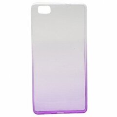 Telefona maciņš Mocco Gradient Back Case, piemērots Samsung A320 Galaxy A3 (2017) telefonam, caurspīdīgs - violets cena un informācija | Telefonu vāciņi, maciņi | 220.lv